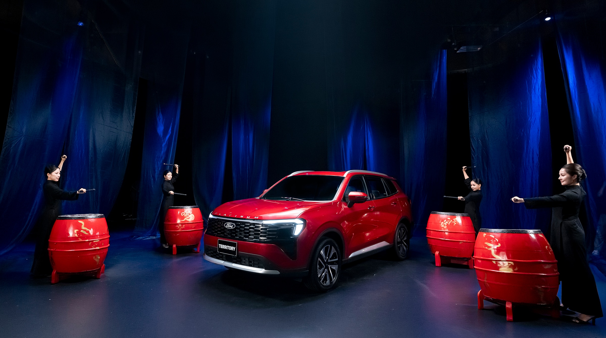 Vietnam-spec 2027 Ford Territory Platinum pictured. Not all vehicle variants or features will be available in all countries. Actual specifications for each country will be published prior to launch in that country.